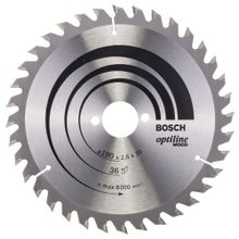 Bosch 36 Diş 190x30 mm Ahşap Daire Testere Diski