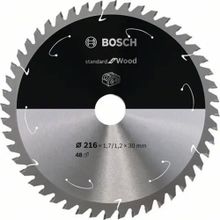 Bosch 48 D 2608837723 216x30 mm Ahşap Akülü Daire Testere Bıçağı