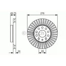 Bosch 5Q0615301A Ön Fren Aynası