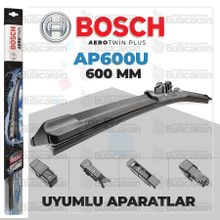 Bosch 600 mm AP600U Aerotwin Plus 4 Aparatlı Muz Silecek