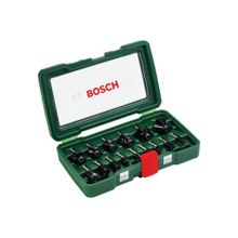 Bosch 8 mm Şaftlı 15 Parça Dıy Freze Ucu Seti