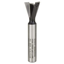 Bosch 8x14x55 mm Standard Seri Ahşap İçin Çift Oluklu Sert Metal Kırlangıç Kuyruğu Freze Ucu