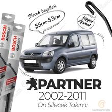 Bosch Aeroeco 2002-2011 Peugeot Partner M5 Muz Silecek Takımı