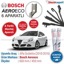 Bosch Aeroeco Alfa Romeo Giulietta 2010-2016 Muz Silecek Takımı