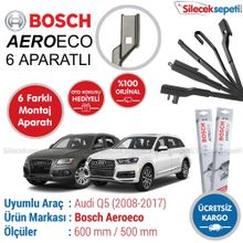 Bosch Aeroeco Audi Q5 2008-2017 Silecek Takımı