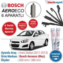Bosch Aeroeco Chevrolet Avoe Sedan 2011-2013 Muz Silecek