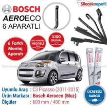 Bosch Aeroeco Citroen C3 Picasso 2010-2014 Muz Silecek