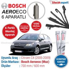 Bosch Aeroeco Citroen C4 2005-2009 Muz Silecek Takımı