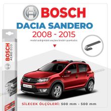 Bosch Aeroeco Dacia Sandero 2008-2015 Ön Muz Silecek Takımı