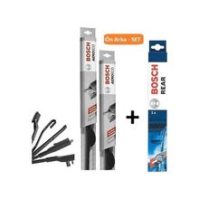 Bosch Aeroeco Honda Civic Hatchback 2017-2021 Ön Arka Silecek Muz Tipi Takım
