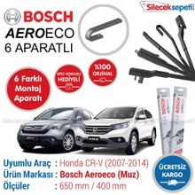 Bosch Aeroeco Honda CR-V 2007-2014 Muz Silecek Takımı