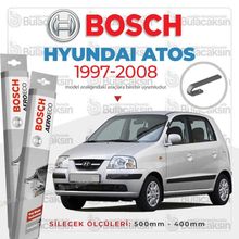 Bosch Aeroeco Hyundai Atos 1997-2008 Ön Muz Silecek Takımı