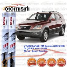 Bosch Aeroeco Kia Sorento 2002-2009 Silecek Takımı