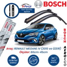 Bosch Aeroeco Renault Megane 4 2015 Sonrası Muz Silecek Takımı