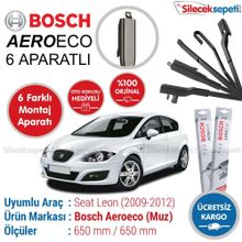 Bosch Aeroeco Seat Leon 2009-2012 Muz Silecek Takımı