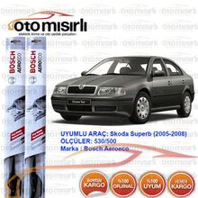 Bosch Aeroeco Skoda Superb 2005-2008 Silecek Takımı