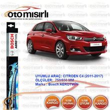 Bosch Aerotwin A120S Citroen C4 Ön Silecek Takımı