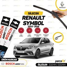 Bosch Aerotwin AR532S Renault Symbol 2013-2016 Muz Tipi Ön Silecek Takımı