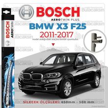 Bosch Aerotwin BMW X3 2011-2017 F25 Silecek Takımı