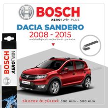 Bosch Aerotwin Dacia Sandero 2008-2015 Muz Silecek Takımı