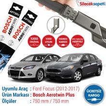 Bosch Aerotwin Ford Focus 3 2012-2017 Silecek Takımı