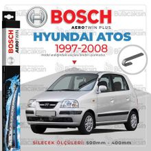Bosch Aerotwin Hyundai Atos 1997-2008 Ön Muz Silecek Takımı