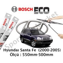 Bosch Aerotwin Hyundai Santa Fe 2000-2005 Muz Silecek Takımı