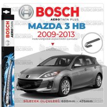 Bosch Aerotwin Mazda 3 HB 2009-2013 Ön Muz Silecek Takımı