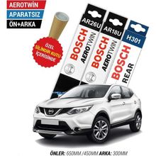 Bosch Aerotwin Nissan Qashqai 2014-2021 Ön Arka Silecek Takımı