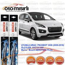 Bosch Aerotwin Peugeot 3008 2009-2016 Silecek Seti