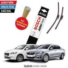 Bosch Aerotwin Peugeot 301 2012-2020 A116S Silecek Takımı