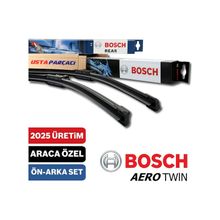 Bosch Aerotwin Peugeot 308 2014-2021 Rear Ön Arka Silecek Takımı