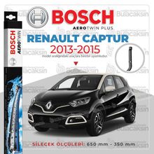 Bosch Aerotwin Renault Captur 2013-2015 Muz Silecek Takımı