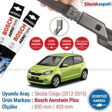 Bosch Aerotwin Skoda Citigo 2012-2015 Silecek Takımı