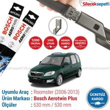 Bosch Aerotwin Skoda Roomster 2006-2013 Muz Silecek Takımı