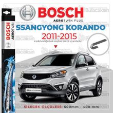 Bosch Aerotwin Ssangyong Korando 2011-2015 Ön Muz Silecek Takımı