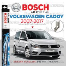 Bosch Aerotwin Volkswagen Caddy 2007-2017 Ön Muz Silecek Takımı