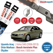 Bosch Aerotwin Volvo S40 2006-2013 Muz Silecek Takımı