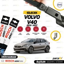 Bosch Aerotwin Volvo V40 2013-2017 Muz Silecek Takımı