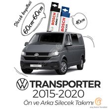 Bosch Aerotwin VW Transporter T6 2015-2020 Ön Arka Silecek Seti