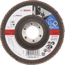 Bosch Best Serisi 115 mm 40 Kum Metal Flap Disk