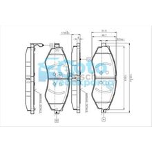 Bosch Chevrolet Lacetti 1.4 2005-2013 Ön Fren Balatası