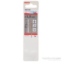 Bosch DIN338 HSS-TIN 1.5x18x40 mm Metal Matkap Ucu