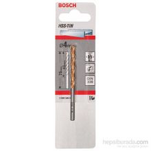 Bosch DIN338 HSS-TIN 4x43x75 mm Metal Matkap Ucu