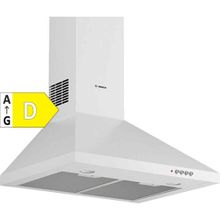 Bosch DWP64CC20T D Sınıfı 3 Kademeli Mekanik Duvar Tipi Davlumbaz Beyaz