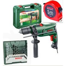 Bosch Easyimpact 600 Darbeli Matkap+X-Line 54 Parça Delme ve Vidalama Seti