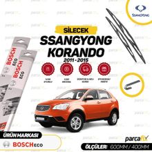 Bosch Eco Ssangyong Korando 2011-2015 Silecek Takımı