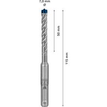 Bosch Expert 7x50x115 mm SDS Plus-7X Kırıcı Delici Delme Ucu