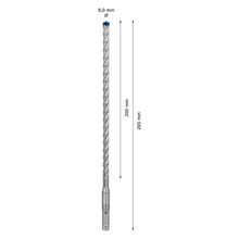 Bosch Expert 8x200x265 mm SDS Plus-7X Kırıcı Delici Delme Ucu