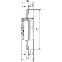 Bosch F026403009 Focus 1.4 1.6 1.8 16V 2.0 16V ST170 RS 2.0 Cmax 1.6 Yakıt Filtresi